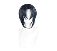 2022 Cos Wig Parrucca Anime IDOLiSH7 Parrucca Cosplay Iori Izumi, Parrucca Nera Blu Corta, Parrucca Costume Halloween, for Halloween, Festa in Costume, Spettacolo Anime, Evento Cosplay, Concerti
