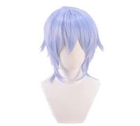 2022 Cos Wig Parrucca Anime IDOLiSH7 Parrucca Cosplay Tamaki Yotsuba, Parrucca Blu Corta, Parrucca Costume Halloween, for Halloween, Festa in Costume, Spettacolo Anime, Evento Cosplay, Concerti