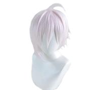 2022 Cos Wig Parrucca Anime IDOLiSH7 Parrucca Cosplay Tenn Kujo, Parrucca Corta, Parrucca Costume di Halloween, for Halloween, Festa in Costume, Spettacolo Anime, Evento Cosplay, Concerti (Colore: Ros