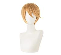 2022 Cos Wig Parrucca Anime Kaguya-sama: Love Is War Cosplay Parrucca Miyuki Shirogane, Parrucca Corta Gialla, Parrucca Costume Halloween, for Halloween, Festa in Costume, Spettacolo Anime, Evento Cos