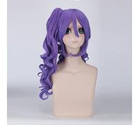 2022 Cos Wig Parrucca Anime Kuroko no Basuke Cosplay Murasakibara Atsushi Parrucca, Parrucca Viola, Parrucca Costume di Halloween, for Halloween, Festa in Costume, Spettacolo Anime, Evento Cosplay, Co