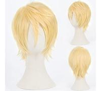 2022 Cos Wig Parrucca Anime Kuroko no Basuke Cosplay Ryota Kise Parrucca, Parrucca Bionda Corta, Parrucca Costume Halloween, for Halloween, Festa in Costume, Spettacolo Anime, Evento Cosplay, Concerti