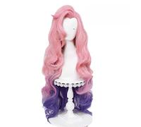 2022 Cos Wig Parrucca Anime LOL Cosplay KDA Seraphine Parrucca, Parrucca Riccia Lunga Gradiente, Parrucca Costume Halloween, for Halloween, Festa in Costume, Spettacolo Anime, Evento Cosplay, Concerti