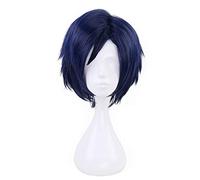 2022 Cos Wig Parrucca Anime My Hero Academia Cosplay Parrucca Iida Tenya, Parrucca Corta Blu, Parrucca Costume Halloween, for Halloween, Festa in Costume, Spettacolo Anime, Evento Cosplay, Concerti