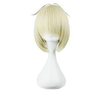 2022 Cos Wig Parrucca Anime Parrucca Cosplay Esorcista Blu Parrucca Shiemi Moriyama, Parrucca Corta Gialla, Parrucca Costume Halloween, for Halloween, Festa In Costume, Spettacolo Di Anime, Evento Cos