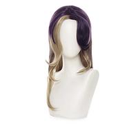 2022 Cos Wig Parrucca Anime Parrucca KDA Ahri, Parrucca Lunga, Parrucca Costume di Halloween, for Halloween, Festa in Costume, Spettacolo Anime, Evento Cosplay, Concerti (Colore: Stile A) (Color : St