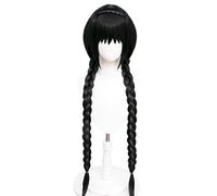 2022 Cos Wig Parrucca Anime Puella Magi Madoka Magica Cosplay Parrucca Homura Akemi, Parrucca Lunga Nera, Parrucca Costume Halloween, for Halloween, Festa in Costume, Spettacolo Anime, Evento Cosplay,