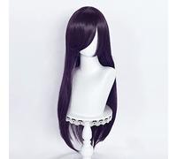 2022 Cos Wig Parrucca anime Saekano Cosplay Parrucca Utaha Kasumigaoka, Parrucca viola lunga dritta, Parrucca costume di Halloween, for Halloween, Festa in costume, Spettacolo anime, Evento cosplay, C