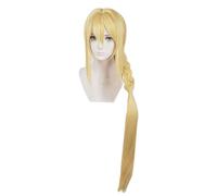 2022 Cos Wig Parrucca Anime Sword Art Online Cosplay Alice Parrucca, Parrucca Bionda A Treccia Lunga, Parrucca Costume Halloween, for Halloween, Festa in Costume, Spettacolo Anime, Evento Cosplay, Con