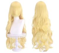 2022 Cos Wig Parrucca anime Touhou Project Cosplay Parrucca Yakumo Yukari,Parrucca riccia lunga bionda,Parrucca costume di Halloween,Per Halloween,Festa in maschera,Spettacolo anime,Evento cosplay,Con
