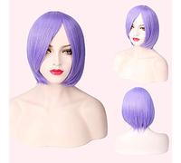 2022 Cos Wig Perücke für Anime-Perücken, Cosplay, Weihnachten, Cosplay-Perücke, kurzes Haar, verdicktes Gesicht, geschlossenes Gesicht, kurze Haare, Farbe, Bobo-Kopfbedeckung, Farbe: 3021-07/Light Gol