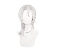 2022 Cos Wig Wig Kimetsu No Yaiba Uzui Tengen Costumi Cosplay Parrucca Sintetica Resistente al Calore + Cappuccio for Parrucca (Size : 1)