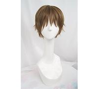 2022 Cosplay Parrucca Card Captor Sakura Shinomoto Akiho Brown Ricci Brown Party Party Fashion Anime Costume Umano Parrucche complete Capelli sintetici Capelli resistenti al calore ( Color : Style2 )