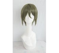 2022 Cosplay Wig Norn9 Kuga Mikoto Green Verde Mescolo Lunghe Parrucche lunghe Frauen Cosplay Party Fashion Anime Costume Umano Parrucche complete Synthetic Haar Fibra termica resistente al calore