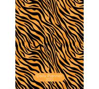 2022 Daily Planner: Daily Agenda With Hourly Schedule 15 Minute Interval, Each Week And Month On Two Pages. Jan 2022 to Dec 2022. Tiger Pattern Cover