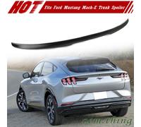2022 FitS Ford Mustang Mach-E SUV DTO Style Rear Trunk Spoiler Unpainted ABS