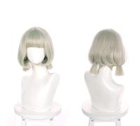 2022 Game Genshin Impact Wig, Parrucca Sayu Cosplay Anime, Parrucca Bobo Capelli Corti Doppia Coda Di Cavallo Con Cappuccio Parrucca Gratuito, for Halloween, Feste, Carnevale, Vita Notturna, Concerti,