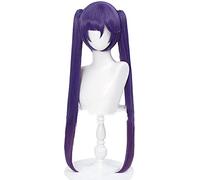 2022 Genshin Impact Cosplay parrucche saccarosio gradiente verde 85 cm lungo dritto resistente al calore resistente ai capelli sintetici halloween party party+ tappo della parrucca ( Pattern : Mona )