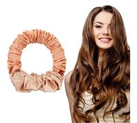2022 Heatless Hair Curler Heatless Curling Headband Heatless Curls Scrunchie No Heat Ponytail Hairband Lazy Scrunchie Roller Magic Soft Hair Curler for Long Hair Sleep In Overnight (Champagne)