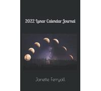 2022 Lunar Calendar Journal - Weekly Planner