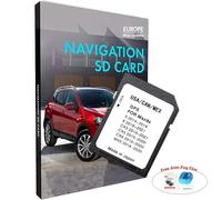 2022 Mappe di aggiornamento più recenti Versione Navigazione Scheda GPS SD America Canada Messico per Mazda 3 6 MX5 con adesivo antiappannamento