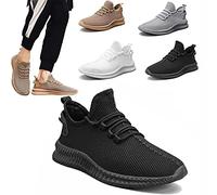 2022 New Men’s Plus Size Comfortable Orthopedic Shoes, Arch Support Fashion Mesh Workout Walking Shoes, Lightweight Non Slip Walking Gym Sneakers, Breathable Coconut Shoes Running Shoes
