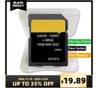 2022 nuovissimo originale per Ford MFD Sync Map Sat Nav SD Card Fiesta / Focus / Kuga