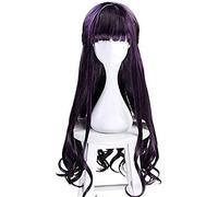 2022 Parrucca Cosplay Anime Card Captor Sakura Parrucca Cosplay Tomoyo Daidouji Parrucca Sintetica Resistente al Calore Parrucche da Donna for Feste di Halloween