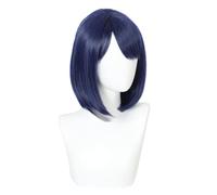 2022 Parrucca Cosplay anime for Genshin Impact Kujo Sara, Modellazione di colore misto Party Dress Up Parrucca, Capelli sintetici resistenti al calore No Tangle No Shedding + tappo della parrucca libe