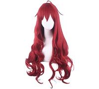 2022 Parrucca Cosplay Anime, Parrucca Eris Borea Greyrat Reincarnazione Senza Lavoro, Parrucca Lunga Rosso Vino, Con Cappuccio Parrucca Gratuito, for La Parrucca Cosplay Di Halloween Di Tutti I Giorni