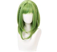 2022 Parrucca cosplay anime, parrucca Hanako-kun legata alla toilette, parrucca Nanamine Sakura, parrucca verde con cappuccio for parrucca gratuito, for Halloween, Natale, feste, carnevale, vita nottu