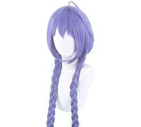 2022 Parrucca cosplay anime, parrucca Roxy Migurdia con reincarnazione senza lavoro, parrucca lunga viola da 100 cm, con cappuccio for parrucca gratuito, for la parrucca cosplay di Halloween quotidian