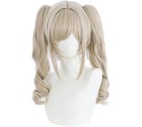 2022 Parrucche del rasoio dei capelli lunghi del natino grigio 27inch gioco Genshin Impact Cosplay parrucche for capelli sintetici + tappo della parrucca( parrucca del rasoio) Partito di Carnevale di