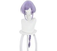 2022 Parrucche del rasoio dei capelli lunghi del natino grigio 27inch gioco Genshin Impact Cosplay parrucche for capelli sintetici + tappo della parrucca( parrucca del rasoio) Partito di Carnevale di