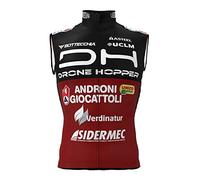 2022 world tour pro team ANDRONI Uomini Ciclismo Wind Vest,Windbreaker Bike Gilet Antivento MTB Senza Maniche Abbigliamento （6XL）