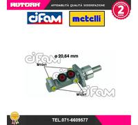 METZGER 202-277 Cilindro maestro del freno