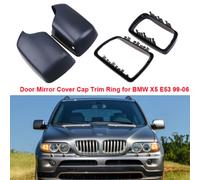 2022new Copertura Specchio 4pcs (Set) ABS Plastica Anteriore Dx Impermeabile