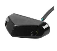 2023 1 PCS Moto Compatibile modificata Luce elettrica Veicolo Elettrico Posteriore Luce Freno Fenderla Piena Leggera Leggera(Black)