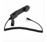 2023 Altoparlante portatile Microfono a spalla Microfono interno più forte Militare Altoparlante portatile Mic per 2 Pin per Kenwood per Baofeng per Retevis Radio Walkie talkie Accessori della polizia