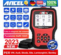 2023 Ancel VD700 Strumento diagnostico OBD2 Scanner DPF TPMS Per VW Audi Skoda