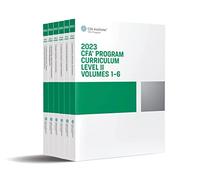 CFA Program Curriculum Level II 2023