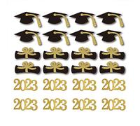 2023 Completamento Cupcake Toppers 48 PC/Set torta di compleanno decorazione da forno per antipasto per studenti ragazzi