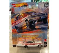 2023 Hot Wheels Premium Drag Strip Demons 1/5 '65 DODGE CORONET Bianco Con RR's