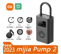 2023 Il più nuovo Xiaomi Mijia Compressore d'aria elettrico 2 Led Tipo-C Gonfiatore Pompa d'aria multiutensile per bici Automotive Car