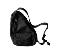 2023 Marsupio in tela Borsa da cintura alla moda Borsa da petto per donna Uomo Versatile Crossbody Marsupio Grande capacità, Nero , As shown in the figure
