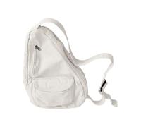 2023 Marsupio in tela Borsa da cintura alla moda Borsa da petto per donna Uomo Versatile Crossbody Marsupio Grande capacità, bianco, As shown in the figure