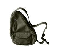 2023 Marsupio in tela Borsa da cintura alla moda Borsa da petto per donna Uomo Versatile Crossbody Marsupio Grande capacità, Verde, As shown in the figure