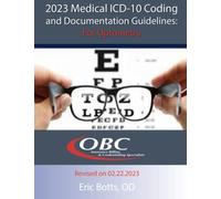 2023 Medical ICD-10 Coding and Documentation Guidelines for Optometry
