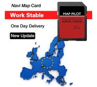 2023 Navigazione Becker MAP Codice PILOT 509 Mappa Europa per Mercedes ABC Classe E CLA CLS GLA GLK Sat Nav Scheda SD Aggiornamento da 8 GB