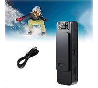 2023 New HD 1080P Noise Reduction Camera, Portable Wearable Video Recorder, 180° Rotatable Lens, HD 1080P Body Worn Camera (Basic Version)